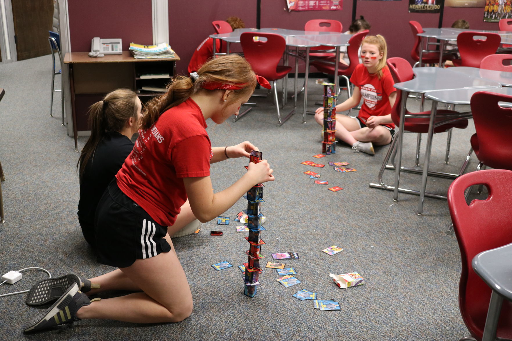 Battle of the Classes Card Towers